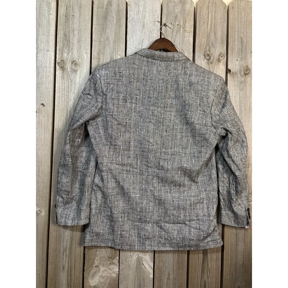 Vintage 70s/80s Mens Jones New York Silk Double Breasted‎ Blazer 🖤🤍